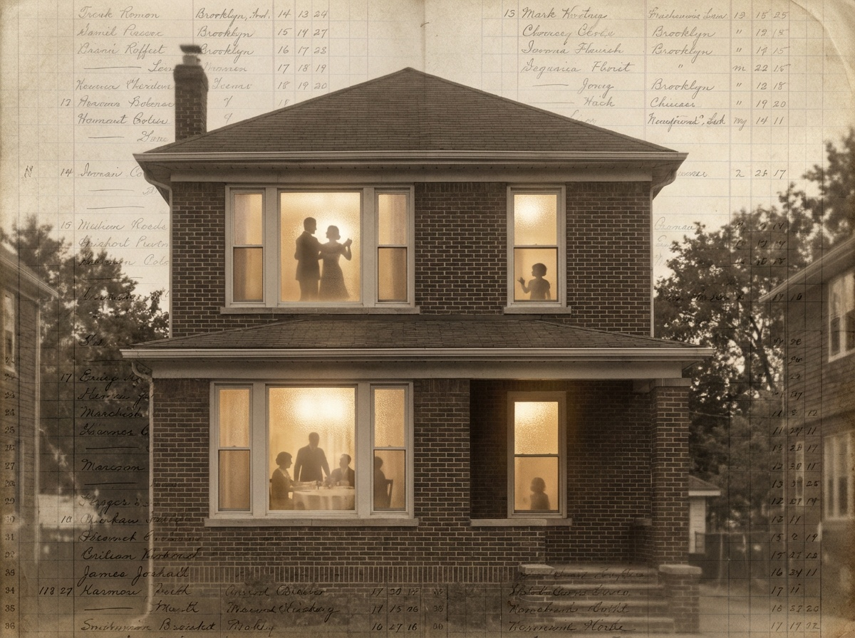 One Address, Eight Census Records, 45 Years of Family Survival